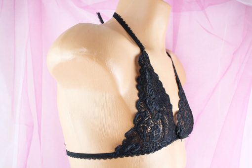 Black Lace Bra