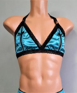 satin sissy bra