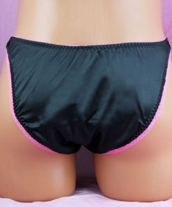 Satin Panties With Open Front