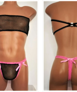 men's sissy lingerie set