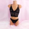 black lace set