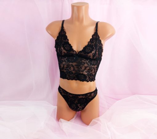 black lace set