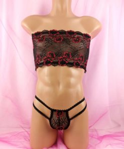 sissy lingerie set