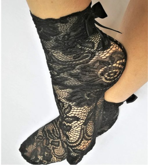 sissy lace socks