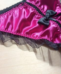 satin sissy panties