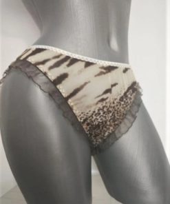 sissy leopard panties